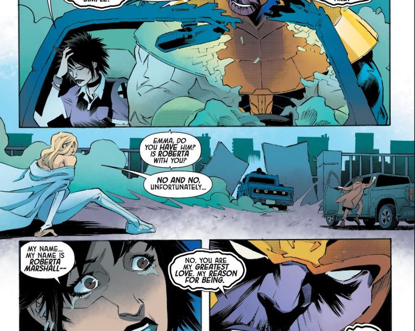 В вышедшем издании Marvel, великий злодей Танос встречает свою возлюбленную смерть
